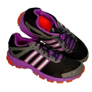 Adidas Adiprene Women's Black & Purple Running Sneakers - Size 8.5